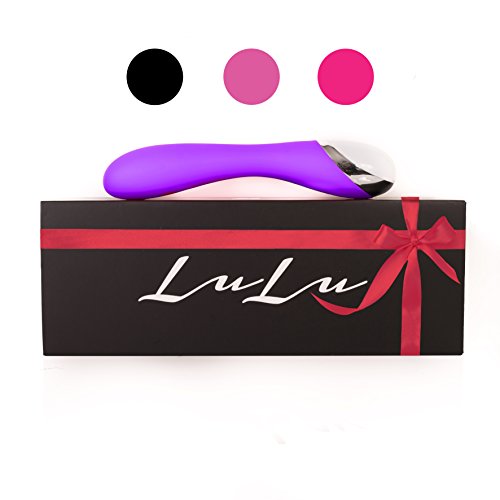 ❤️ LuLu 6 Handheld Wand Massager, Wireless & Waterproof Therapeutic For Pain Relief, 10 Pulsation Modes/9 Speeds, Flexible Medical-Grade Silicone, Replacement for hv-250r Hitachi Wand