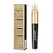 4D Silk Fiber Lash Mascara Waterproof, Long Lasting Eyelash Mascara, Smudge-Proof, Natural Thickening, Lengthening, Volumizing, Clump-Free Application, Black (Queen Mascara)