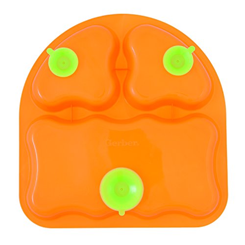 NUK Gerber Graduates Tri-Suction Plates, 2-Pack