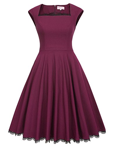 Stylish adult wide hem short wedding dress with sleeves…