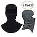 Balaclava Full Face Cover Mask Men Women Neck Gaiter Breathable WindProof Scarf Dust Helmet For Motorcycle Outdoor Sports 2pack