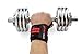 GymHawks Weight Lifting Wrist Wraps with Thumb Loops,  18