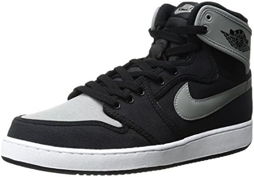 Nike Jordan Men's AJ1 KO High OG Black/Shadow Grey/White Basketball Shoe 8 Men US