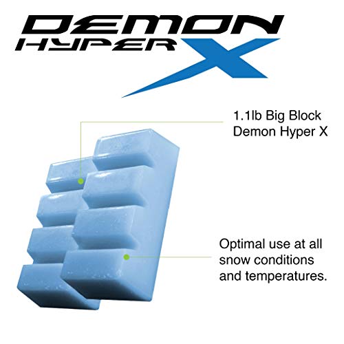 DEMON UNITED Snow Ready Ski Tuning Kit & Snowboard Tuning Kit with Iron