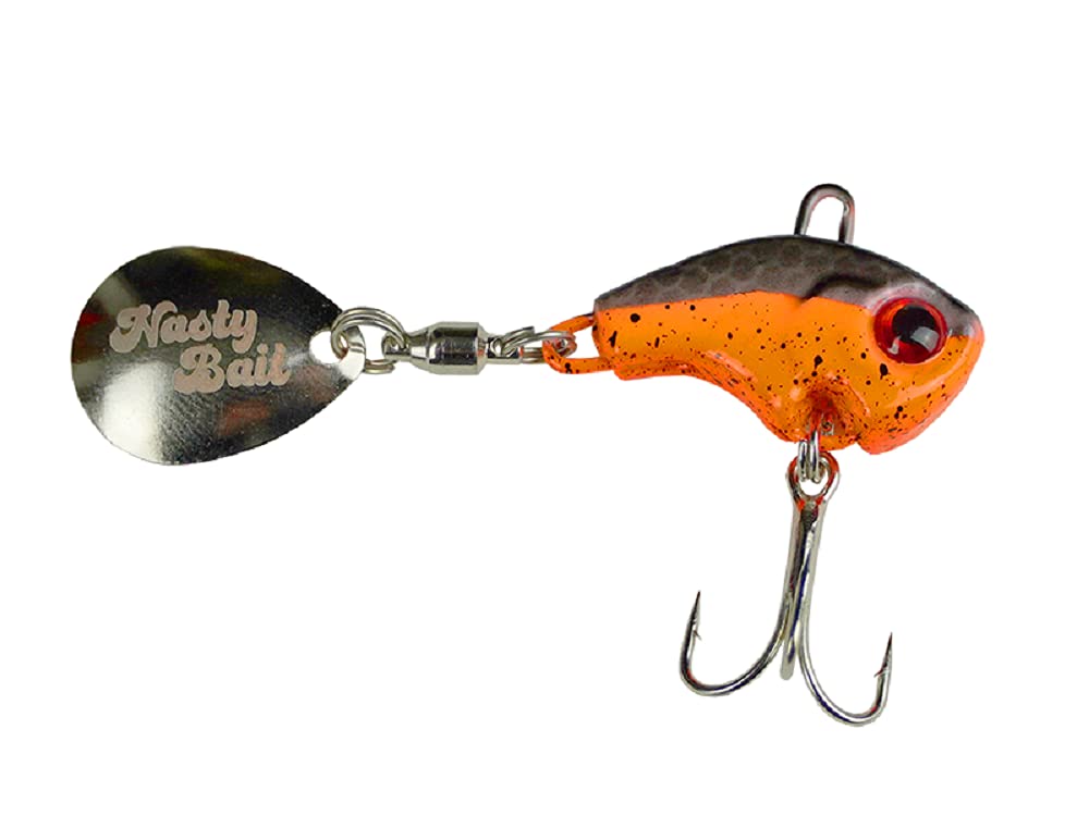 Nasty Bait - Lurchi - Naranja/Volcano - 5.5cm/2.77" 9g sinking jig spinner