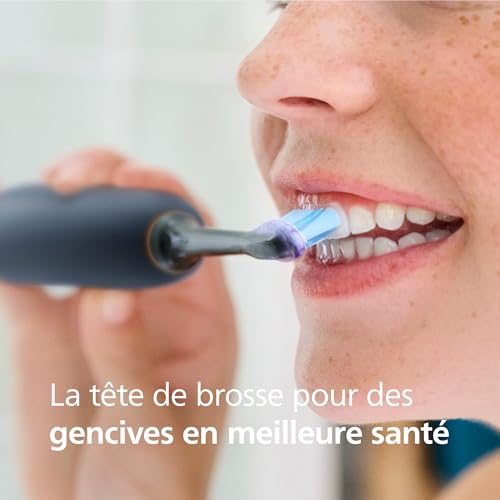Philips Sonicare G3 Premium Gum Care Original Replacement Toothbrush Heads, Black, Pack of 4, HX9054/88