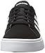 adidas Men's Daily Team Fashion Sneakers, Black/White/Black, (9 M US)