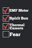 EMF Meter Spirit Box Thermal Camera Fear: Ghost