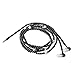 Fashionable Jewelry Pearl Necklace Earphones with Mic Beads 3.5mm In-ear Wired Headphone Connect to SmartPhone, iPhone, iPad,Samsung, BlackBerry