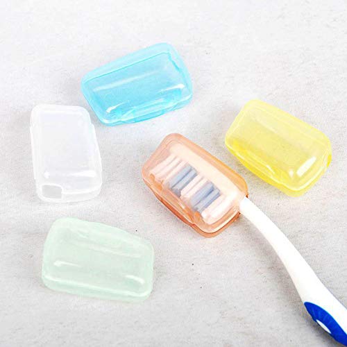 Toothbrush Cover Protector Camping Cleaning Cover 5 Pcs For Home Travel