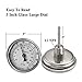 NOFDA Homebrew Kettle Beer Brewing Thermometer Homebrew Beer Bi-Metal Thermometer 3