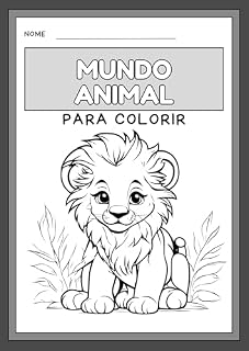 Livro Animais Encantados: Um Mundo de Cores para Crianças