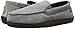 ISOTONER Men's Diamond Corduroy Moccasin Slipper with Cooling Memory Foam for Indoor/Outdoor Comfort