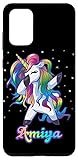 Galaxy S20+ Phone Case Unicorn Dabbing AMIYA Custom