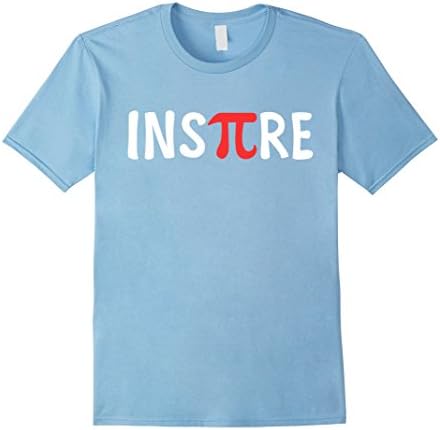 Men's Inspire Math Geek T-shirt Teacher Gifts Small Baby Blue
