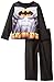 Batman Little Boys' Batman Long Sleeve Cape Set, Black, 2T