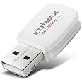 Edimax Wi-Fi 4 802.11n Mini USB Adapter, Works with Raspberry Pi, Wireless N300 Dongle, 300Mbps throughput, Auto-Power Adjustment for energy saving, Win 10 Plug-n-Play, Mac OS, Linux, EW-7722UTn V2