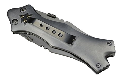NEW ARRIVAL! 8.5" Dual Twin Blade Fantasy Cosplay Folding Pocket Knife Tactical Combat Dragon