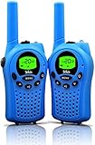 Walkie Talkies for Kids, 22 Channels 2 Way Radio Kid Gift Toy 3 Miles Long Range with LCD Flashlight Toys for Boys and Girls to Outside Adventure , Camping