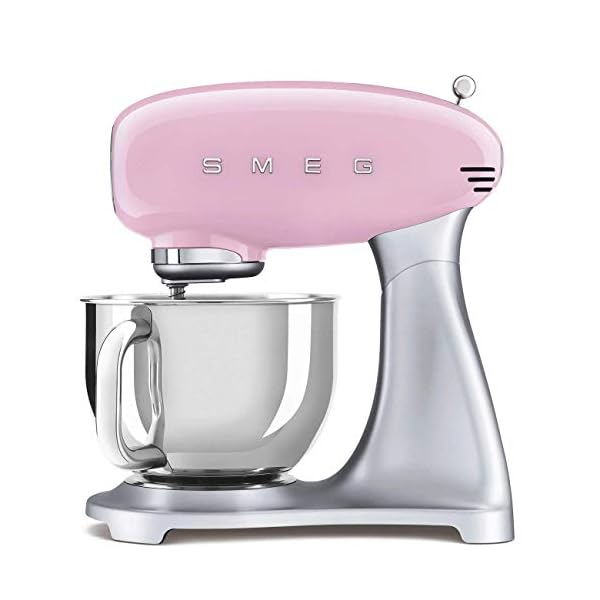 SMEG Batidora de cocina SMF02PKEU Europea a 220v | Rosa