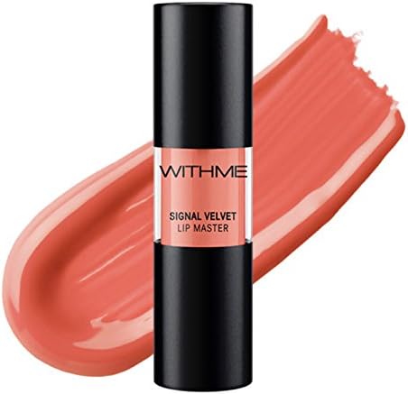 WITHME Signal Velvet Lip Master (Trendy Signal) [K-beauty] A lightweight lip stain with a revolutionary formula for ultra-matte, high impact color and a lightweight, naked-lip feel.