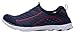 UJoowalk Womens Casual Lightweight Comfortable Quick Drying Althletic Walking Shoes Slip on Water Shoes (12 B(M) US, Dark Blue)