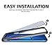 Seiaol for iPhone XR Screen Protector Tempered Glass,[3D Full Coverage] Ultra Slim Tempered Glass Film [9H Hardness] Screen Protectors for Apple iPhone xr 6.1 inch (2018),[Case Friendly] [2 Pack]