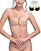 YLOVAN Strapless Pushup Bra Self Adhesive Invisible Backless Sticky Bras 2 Packs