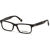 Harley Davidson Eyewear HD0774 Eyeglass Frames - Dark Havana Frame, Dark Havana HD077454052