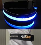 Roadway Safety Flashing LED Armband Flexible Running Light Armband-(8 Color)