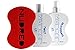 NuDred Starter Pack - Includes Red Twist Hair Sponge Brush + Twist I.T + Rejuvenate I.T, For Moisturized & Sculpted Coils, Twists & Locs (Red Hair Sponge, Large Holes, 8oz Hair Moisturizer)
