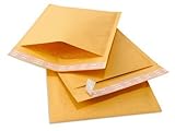 KKBESTPACK Kraft Self Seal Bubble Mailer Padded Envelopes, #2, 8.5