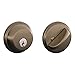 SCHLAGE B60N620 Deadbolt, Keyed 1 Side, Antique Pewter