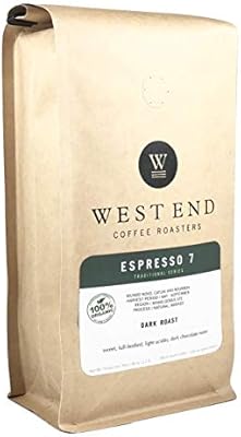 West End Coffee Roasters Organic Espresso 7 Dark Roast Whole Bean 14oz Our 1 Best Selling Dark Roast Organic Espresso In 2018 Amazon Sg Grocery Gourmet Food