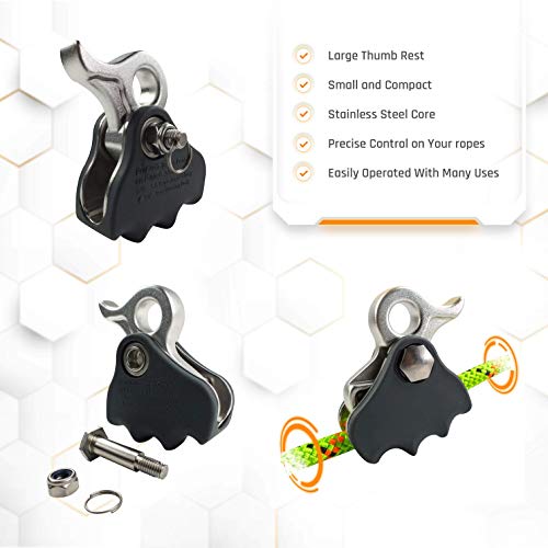 ProClimb Arborist Better Grab Rope Grab Rope Brake Removable Rope Cam