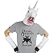 Latex Unicorn Horse Hooves Gloves Halloween Party Costume Props Fits most adult hands
