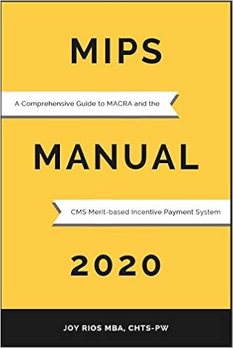 Mips Manual A Comprehensive Guide To Macra And The Merit Based Incentive Payment System Joy Rios A Draft Supreme Amazon Com Books
