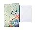 Juvale Thank You Cards with Envelopes - 4 x 6-Inch, 48-Pack, White Watercolor Floral - Blank Note Set for Weddings