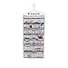 Hanging Closet Organizer 42 Pockets & Hanger stores Clothes, Stockings, Socks, Jewelry, Toiletries, Baby Nursery, Household & Children Accessories. Durable Dual-sided Closet Storage Saves Space