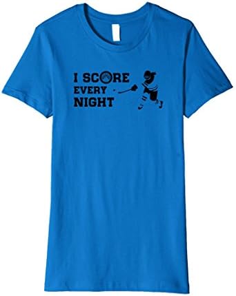 Womens I Score Every Night - Women's Hockey T-Shirt
