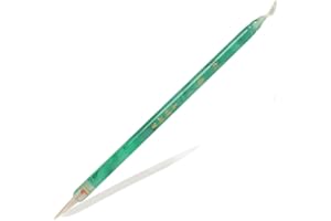 Corciosy 1PCS Chinese Calligraphy Brush, Professional Small Characters Brush for Small Script, Kai Characters, Symbolic Characters, Cursive Characters, Ou-Style Calligraphy (Song Qing)