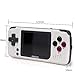 Handheld Games, Retro Mini Game Player with 400 Classical Games, Support Two Players & Playing on TV, 800mAh Rechargeable Battery, Present for Kids And Adults