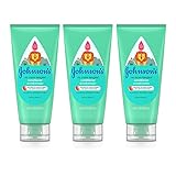 Johnson's No More Tangles Detangling Toddler & Kids Conditioner, Gentle No More Tears Formula, Hypoallergenic and Free of Parabens, Phthalates, Sulfates and Dyes, 6.8 fl. Oz (Pack of 3)