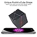 LED Speaker, ELEGIANT Portable LED Lighting Bluetooth Speaker Stereo Magic Cube Mini Wireless 4.0 Speaker with Microphone for Smartphones iPhone iPad Samsung Tablet Laptop MP3 CD Player