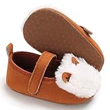 Infant Newborn Baby Girls Soft Sole Plush Ear