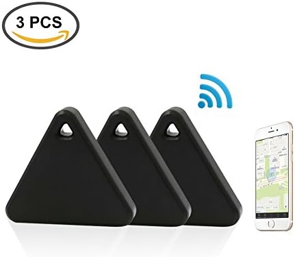 Mictchz Key Finder, 3 PCS Smart Finder Key Phone Wallet Finder Locator GPS Tracker Anti Lost Sensor Alarm with Remote Selfie Shutter for keys Kids Cars Wallet for IOS, Android