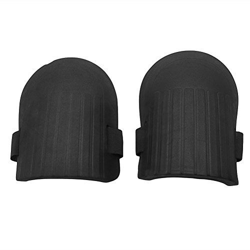 1 Pair Flexible Soft Foam Kneepads Protective Sport Work Gardening Builder Black