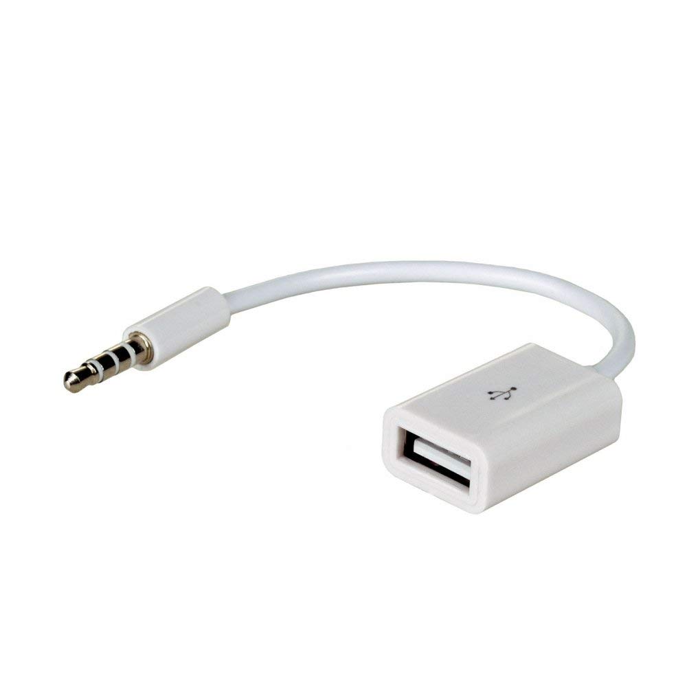 AKYGA AK Ad 24 Cable Adaptor Mini jack 3.5 Female White
