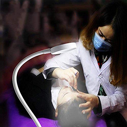 USB Rechargeable Foldable LED Beauty Lamp Light for Eyebrow Tattoo, Manicure, Eyelash Extension, Reading, Working, Etc