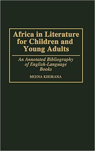 Africa In Literature For Children And Young Adults An - 